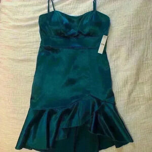 Macy’s Teal Blue/Green Formal Dress